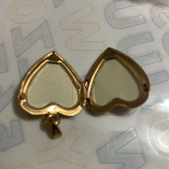 I Love you 14k gold filled locket pendant. - Picture 5 of 9